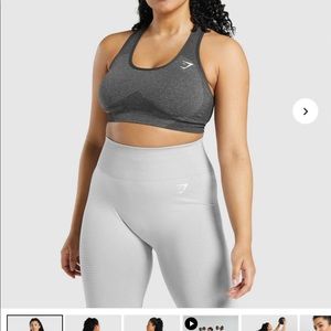 Gymshark 2.0 vital seamless racer back sport bra size m